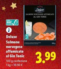 Deluxe - Salmone Norvegese Affumicato Al Gin Tonic