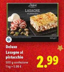 Deluxe - Lasagne Al Pistacchio 