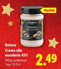 Deluxe - Crema Alle Mandorle 45%