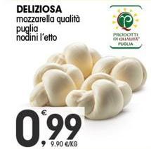 Deliziosa - Mozzarella Qualità Puglia Nodini
