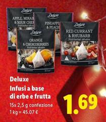 Deluxe - Infusi A Base Di Erbe E Frutta