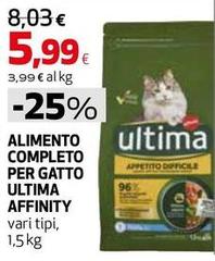 Ultima - Alimento Completo Per Gatto