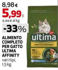 Ultima - Alimento Completo Per Gatto