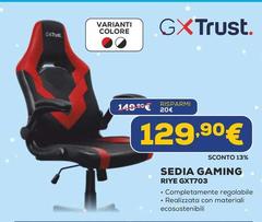 Trust - Sedia Gaming RIYE GXT703