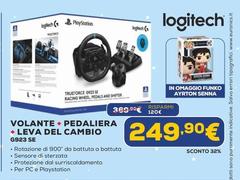 Logitech - Volante + Pedaliera + Leva Del Cambio G923 SE