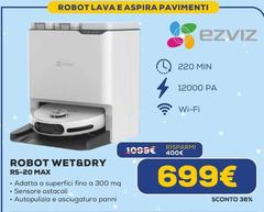 Ezviz - Robot Wet&Dry RS-20 MAX