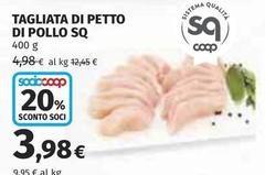 Tagliata Di Petto Di Pollo