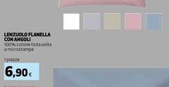 Lenzuolo Flanella Con Angoli