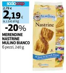 Mulino Bianco - Merendine Nastrine