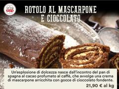 Fatto - Rotolo Al Mascarpone E Cioccolato