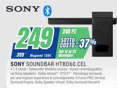 Sony - Soundbar HTBD60.CEL
