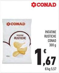 Conad - Patatine Rustiche