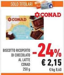Solo - Biscotto Ricoperto Di Cioccolato Al Latte