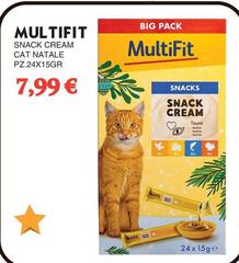 Multifit - Snack Cream Cat Natale
