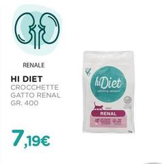 Hi Diet - Crocchette Gatto Renal