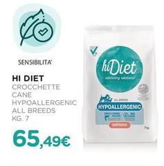 Hi Diet - Crocchette Cane Hypoallergenic All Breeds