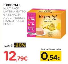 Multipack Lattina Gatto Gr.85xpz.24 Adult Mousse Manzo Pollo Pesce