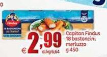 Findus - Capitan 18 Bastoncini Merluzzo