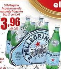 San Pellegrino - Acqua Minerale Naturale Frizzante Btg