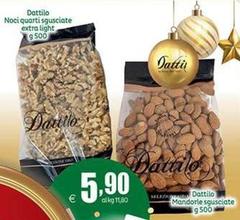 Dattilo -  Noci Quarti Sgusciate Extra Light