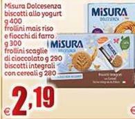 Misura -  Dolcesenza Biscotti Allo Yogurt