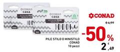 Conad - Pile Stilo O Ministilo