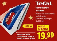 Tefal - Ferro Da Stiro A Vapore