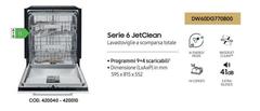 Serie 6 Jetclean DW60DG770B00
