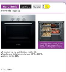 Bosch - Forno Da Incasso 4 Forno