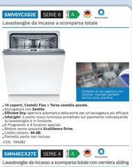 Perfetti - Lavastoviglie Da Incasso SMC3694C3.2E a inasso 24mm Piana coperti, a in casa E Stainless Steel