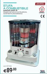 Savi Chem - Stufa A Combustibile