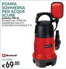 Einhell - Pompa Sommersa Per Acque Scure
