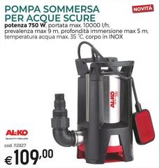 Al-ko - Pompa Somersa Per Acque Scure