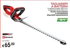 Einhell - Tagliasiepi A Batteria