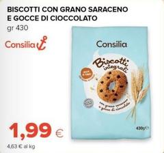 Consilia - Biscotti Con Grano Saraceno E Gocce Di Cioccolato
