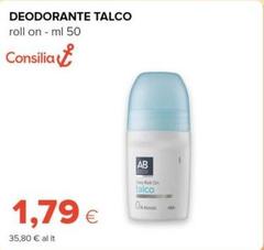 Consilia - Deodorante Talco