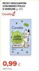 Consilia - Petsy Croccantini Con Manzo Pollo E Verdure