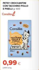 Consilia - Petsy Croccantini Con Tacchino Pollo E Piselli