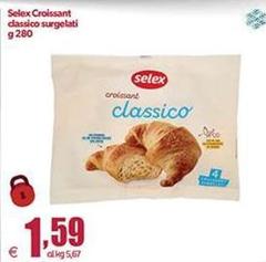 Selex - Croissant Classico Surgelati