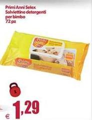 Selex - Primi Anni Salviettine Detergenti Per Bimbo