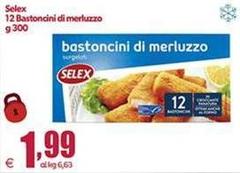 Selex - 12 Bastoncini Di Merluzzo