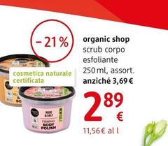 Organic Shop - Scrub Corpo Esfoliante 250 Ml, Assort.
