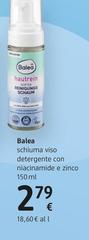 Balea -  Schiuma Viso Detergente Con  Niacinamide E Zinco Anti-impurità 150 Ml