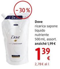 Dove - Ricarica Sapone Liquido Nutriente 500 Ml, Assort.