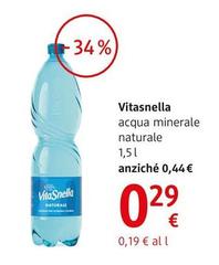 Vitasnella - Acqua Minerale Naturale 1,5 L