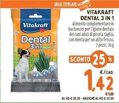 Vitakraft - Dental 3 In 1