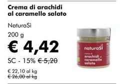 NaturaSì - Crema Di Arachidi Al Caramello Salato