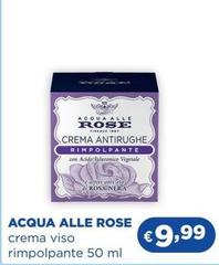 Acqua Alle Rose - Crema Viso Rimpolpante