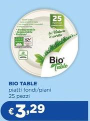 Bio Table - Piatti Fondi