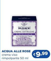 Acqua Alle Rose - Crema Viso Rimpolpante